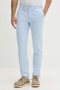 Tommy Hilfiger pantaloni chinos da uomo in cotone con elastan blu regular waist MW0MW40262