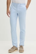 Tommy Hilfiger pantaloni chinos da uomo in cotone con elastan blu regular waist MW0MW40262