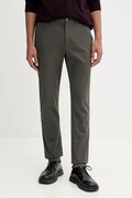 Calvin Klein pantaloni culoarea gri, drept, LV040EM633