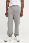 Calvin Klein Jeans spodnie dresowe męskie kolor szary z nadrukiem LV04RC294G
