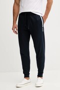 Homewear pamučne hlače BOSS boja: siva, s tiskom, 50545565