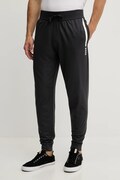 Homewear pamučne hlače BOSS boja: siva, s tiskom, 50545565