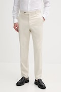 BOSS pantaloni culoarea bej, cu fason chinos, 50544005
