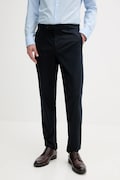 BOSS pantaloni culoarea bleumarin, cu fason chinos, 50544005