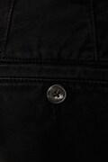 United Colors of Benetton spodnie chinos męskie bawełniane z elastanem czarne regular waist 4TZYUF04P