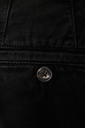 United Colors of Benetton spodnie chinos męskie bawełniane z elastanem czarne regular waist 4TZYUF04P