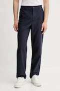 Les Deux pantaloni in lino uomo colore blu navy 1000060