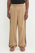 adidas Originals joggers Baggy TP brown color with an application JY1419