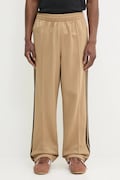 adidas Originals joggers Baggy TP brown color with an application JY1419