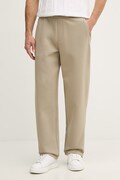 Armani Exchange спортивні штани чоловічі з бавовною бежеві regular waist XM001890 AF10818