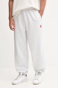 Спортен панталон The North Face Redbox мъжки в сиво с меланжов десен NF0A8EG3E041