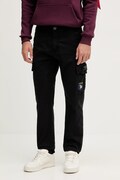 Панталон Alpha Industries Petrol Patch мъжки в черно с кройка тип карго 178207.03 Petrol Patch