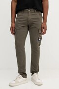 Панталон Alpha Industries Petrol Patch мъжки в зелено с кройка тип карго 178207.136 Petrol Patch