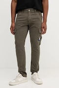 Панталон Alpha Industries Petrol Patch мъжки в зелено с кройка тип карго 178207.136 Petrol Patch