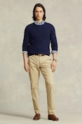 Kalhoty Polo Ralph Lauren pánské, béžová barva, 710675544