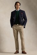 Polo Ralph Lauren spodnie męskie kolor beżowy proste 710687424
