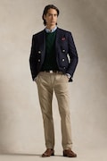 Polo Ralph Lauren spodnie męskie kolor beżowy proste 710687424