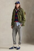 Παντελόνι φόρμας Polo Ralph Lauren ανδρικό, χρώμα: γκρι, 710981154