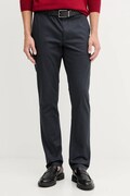 Hlače Tommy Hilfiger boja: tamno plava, ravna, MW0MW39700