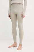 BOSS legginsy z dodatkiem wełny męskie kolor zielony gładkie 50544376