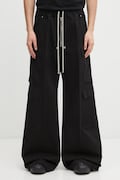 Rick Owens DRKSHDW spodnie Double Cargo Jumbo Belas męskie kolor czarny w fasonie cargo DU02E7398.TW