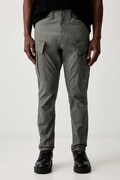 G-Star spodnie skinny męskie bawełniane z elastanem Zip Pkt 3D Skinny Cargo 2.0 zielone regular waist D24307-E172