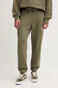 Hugo Blue pantaloni de trening din bumbac culoarea verde, cu imprimeu, 50549779