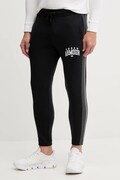 Tepláky Under Armour Rival pánské, černá barva, s potiskem, 6003954