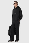AllSaints spodnie dresowe bawełniane MILO męskie kolor czarny gładkie M010TD