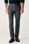 Lacoste spodnie slim fit męskie szare regular waist HH1916