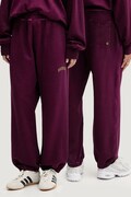 Barrow pantaloni de trening din bumbac culoarea violet, cu imprimeu, F5BWUAFP028