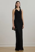 Φόρεμα Lauren Ralph Lauren χρώμα: μαύρο, 253971057