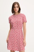 Сукня Tommy Jeans колір червоний mini розкльошена DW0DW21120