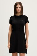 Tommy Jeans лятна рокля от вискоза черна DW0DW21120