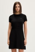 Tommy Jeans лятна рокля от вискоза черна DW0DW21120