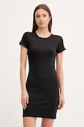 Calvin Klein Jeans sukienka kolor czarny mini dopasowana LV047B266G