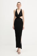 Guess sukienka VANYA kolor czarny maxi dopasowana W5YK0O Z0210