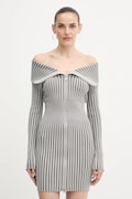 Guess sukienka KATHRYN kolor szary mini dopasowana W5YK28 Z30I2