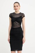 Guess rochie GRACEY culoarea negru, mini, mulata, W5YK66 KBAH2