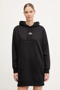 Šaty The North Face Essential Relaxed černá barva, mini, oversize, NF0A8EEEJK31