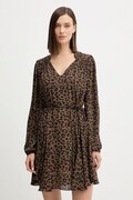 Сукня Guess WANDA колір коричневий mini пряма W5BK51 WGLA2