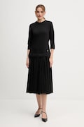 Joop! rochie culoarea negru, midi, evazați, 30047770