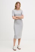 Calvin Klein Jeans vestito in cotone con elastan grigio LV047D217G