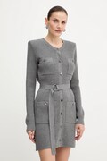 Liu Jo rochie culoarea gri, mini, drept, MF5371 MS99E