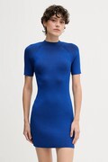 Calvin Klein Jeans sukienka kolor niebieski mini dopasowana LV047D318G