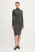 Šaty G-Star šedá farba, mini, priliehavé, D27164.E127
