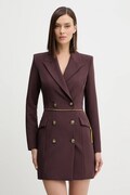 Сукня Elisabetta Franchi колір бордовий mini пряма AB89657E2