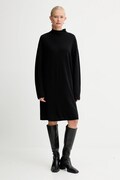 Сукня з додаванням вовни Marc O'Polo колір чорний mini oversize 509511867033