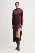 Сукня ISABELLE BLANCHE колір бордовий mini пряма IS25FW-A064-T008