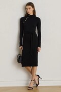 Φόρεμα Lauren Ralph Lauren χρώμα: μαύρο, 200980036